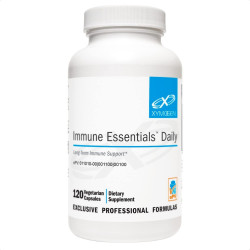 XYMOGEN Immune Essentials Daily - довгострокова добавка для підтримки імунітету з вітаміном D3, вітаміном C, аскорбіновою кислотою, вітаміном A, N-ацетил-L-цистеїном, хелатом цинку, кверцетином (120 капсул)