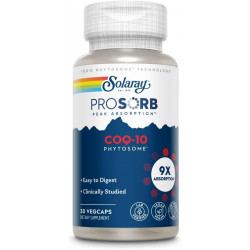 Возможно, вы имели в виду: SOLARAY CoQ10 Phytosome - 9X Absorption CoQ10 200mg - Easy-to-Digest Antioxidants Supplement - Vegan and Made Without Soy - 60-Day Guarantee - 30 Servings, 30 VegCaps