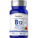 Piping Rock Vitamin B12 Сублінгвальний 2500 мкг | 120 таблеток | Ягідний смак | з фолієвою кислотою | Вегетаріанська добавка без ГМО, без глютену