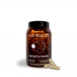 Возможно, вы имели в виду: The Nue Co. GROWTH Phase Supplement, Supports Hair Growth, Reduces Breakage, Thicker & Fuller Hair, Contains Vitamins, Reishi Mushrooms, Proteins & Adaptogens, Vegan, Gluten Free, 30 Capsules