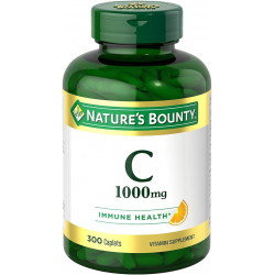 Nature's Bounty Vitamin C, підтримує імунну та антиоксидантну добавку, вітамін C, 1000 мг, 300 таблеток