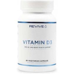 Показан перевод для запроса Revive MD - Vitamin D3 - Immune and Bone Health Support (60 Vegetarian Capsules)