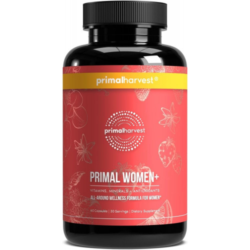 Возможно, вы имели в виду: Primal Harvest Multivitamin for Women Vitamin A, Vitamin C, Vitamin D and E, Vitamin B12, B6, Biotin, Zinc Supplements, 30 Capsules (Womens 1 Pack) (Women 60 Capsules)