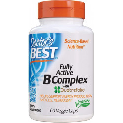 Возможно, вы имели в виду: Doctor's Best, Fully Active B Complex Supports Energy Nervous System Optimal Health Positive Mood Wellbeing Non GMO Gluten Free Vegan Soy Free, 60 Count