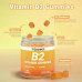 Вітамін B2 Gummies - Рибофлавін 400 мг Добавка для дітей і дорослих - B2 Vitamins Gummy with Magnesium, CoQ10