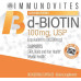 Висока доза біотину (як d-біотин, USP) 100 мг (еквівалентно 100 000 мкг) 90 капсул, висока ефективність