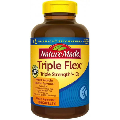 Капсулы тройной силы Nature Made TripleFlex (200 шт.)