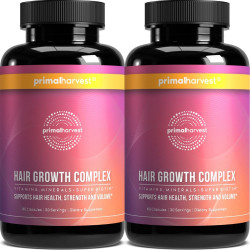 Возможно, вы имели в виду: 2 Pack, Hair Growth Vitamins by Primal Harvest, Hair Growth for Women & Men - 60 Hair Growth Pills, Natural Hair Thickening Product with/Biotin & Zinc - Hair Supplement, Regrowth Hair Vitamins