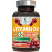 Возможно, вы имели в виду: Vitamin D3 K2 as MK-7 with 2000 iu of D3 & 75mcg K2, Vitamin K2 D3 Bone Strength Supplements Support Calcium Absorption for Teeth & Bone Health + Muscle & Immune Health Support - 120 Chewable Tablets