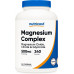 Nutricost Magnesium Complex 500 мг, 240 капсул - оксид магнію, цитрат і гліцинат - без глютену та без ГМО