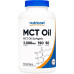 Nutricost MCT Oil Softgels 1000 мг, 150 SFG (3000 мг на порцію) - чудово підходить для кето, кетозної та кетогенної дієт