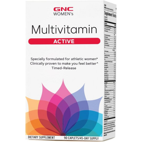 Возможно, вы имели в виду: GNC Women's Active Multivitamin | Supports an Active Lifestyle | 30+ Nutrient Formula | Promotes Bone & Joint Health, Helps Energy Production | Clinically Studied Multivitamin | 90 Caplets