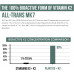 Органічна рослина D3 + K2 - 10 000 МО D3 - All-Trans MK7 від MenaQ7 (120 мкг K2) - 100% органічні та рослинні сублінгвальні краплі D3 (холекальциферол), 100% веганські - Підтримує імунітет, кістки, настрій і мозок