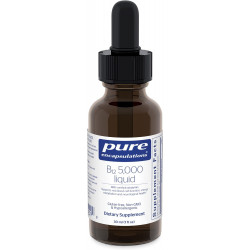 Pure Encapsulations B12 5000 Liquid - Вітамін B12 Methylcobalamin Supplement для підтримки енергії, здоров'я нервів, когнітивних функцій і клітин крові* - Liquid B12 Drops - 1 Fl Oz