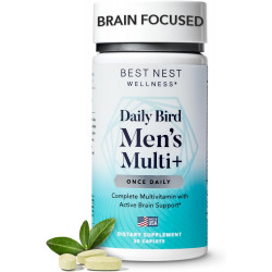 Возможно, вы имели в виду: Best Nest Wellness Men's Daily Multivitamin - Men Vitamins for Overall Health, Multimineral Supplement with Probiotics, Methylfolate, A, C, D, E B12, Zinc & Whole Food Organic Blend Multivitamin 30Ct