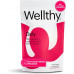 Wellthy Daily Multivitamin Gummy, веганские жевательные витамины для женщин и мужчин с цинком, биотином, селеном и ниацином для поддержки кожи, ногтей и волос (малиновый вкус, 30 дней)