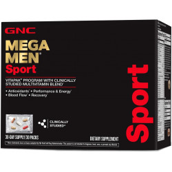 GNC Mega Men Sport Vitapak 30 Day New Formula