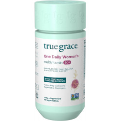 Возможно, вы имели в виду: True Grace One Daily Women’s Multivitamin 40+ Fermented Minerals, Organic Adaptogens and Mushrooms - Iron Free, Non-GMO, Gluten Free, Soy Free - 60 Vegan Tablets