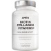 Amen Biotin Collagen Vitamins+ Розширена підтримка волосся, шкіри, нігтів та імунітету - 10 000 мкг біотину, колагену, кератину, вітамінів С і Е, фолієвої кислоти, гіалуронової кислоти, МСМ - 3-місячний запас, без ГМО - 90 капсул