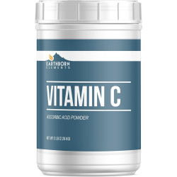 Earthborn Elements Vitamin C Powder 5 фунтів, аскорбінова кислота, дієтична добавка