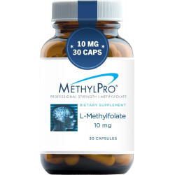 Возможно, вы имели в виду: MethylPro 10 mg L-Methylfolate - Professional Strength Active Methyl Folate Supplement for Brain Support, Balanced Mood + Immune Health - Gluten-Free with No Fillers (30 Capsules)