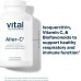 Возможно, вы имели в виду: Vital Nutrients Aller-C | Vegan Respiratory and Sinus Function Support*| Isoquercitrin, Bromelain, Bioflavonoids, and Vitamin C | Gluten, Dairy, Soy Free Supplement | 200 Capsules