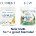 Nordic Naturals Zero Sugar Kids Multi Gummies, Orange Lemon - 120 Gummies - Велика смачна полівітамін для віку 4+ - підтримує ріст та розвиток - не ГМО, вегетаріанський - 30 порцій