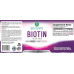 Біотин 10 000 мкг - вітамінна добавка з біотином додаткової сили для підтримки росту волосся, міцних нігтів, довгих вій і здорової шкіри