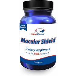 Doctor's Advantage AREDS 2 Macular Shield — Добавки для глаз для взрослых — Формула Areds2 с лютеином, зеаксантином и необходимыми витаминами — 120 капсул