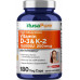 Возможно, вы имели в виду: NusaPure Vitamin K2 (MK7) (200 mcg) + Vitamin D3 (10000 IU) 180 Veg Caps - Bioperine, Soy Free, Non-GMO