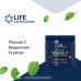 Life Extension Effervescent Vitamin C-Magnesium Crystals - Ascorbic Acid Vitamin C Powder Supplement - для підтримки здорового імунітету з вітаміном B6 - Без глютену, без ГМО - 180 грамів, 30 порцій