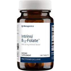 Показано переклад для запиту Metagenics Intrinsi B12-Folate - Nervous System and Heart Health Support* - with Intrinsic Factor for Absorption* - Vitamin B12 & Folate - Methylcobalamin - 180 Tablets