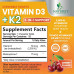 Возможно, вы имели в виду: Vitamin D3 K2 as MK-7 with 2000 iu of D3 & 75mcg K2, Vitamin K2 D3 Bone Strength Supplements Support Calcium Absorption for Teeth & Bone Health + Muscle & Immune Health Support - 180 Chewable Tablets