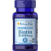 Біотин Puritan's Pride 10000 мкг, сприяє зміцненню здоров'я шкіри, волосся та нігтів, м'які гелі 100 штук