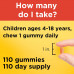 Nature Made Kids First Vitamin C Gummies, дієтична добавка для підтримки імунітету, 110 Gummies, 110-денний запас