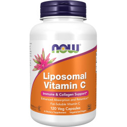 NOW Liposomal Vitamin C - 120 рослинних капсул