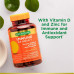 Nature's Bounty Vitamin C 24 Hour Immune Support с цинком и витамином D, ежедневная поддержка иммунитета и верхних дыхательных путей, эфирный витамин C в капсулах 1000 мг (мягкие капсулы), 100 штук