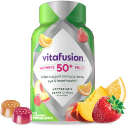 Vitafusion Women's 50+ Daily Multivitamin, Gummy Vitamins, 120 Ct