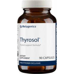 Metagenics Thyrosol Supplement - підтримує здоров'я щитовидної залози* - сприяє зняттю втоми* - з йодом, магнієм тощо - без ГМО та без глютену - 90 штук