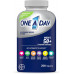 One A Day Men’s 50+ Healthy Advantage Multivitamin, полівітаміни для чоловіків з вітамінами A, C, E, B6, B12, кальцієм і вітаміном D, таблетки, 200 штук (1 упаковка)