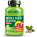 NATURELO Whole Food Multivitamin for Teens - Вітаміни та мінерали для підлітків та дівчат - Добавка для активних дітей - з органічними цільними продуктами - Без ГМО - Для веганів і вегетаріанців - 60 капсул