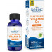 Nordic Naturals Plant-Based Vitamin D3 Liquid - 1 унція - 1000 МО Вітамін D3 - здорові кістки, настрій і функції імунної системи - без ГМО, веганський - 60 порцій