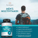 Sunergetic Premium Men’s Support Supplement – ​​Потужний полівітамін – підтримує енергію, витривалість, витривалість і управління стресом – з цинком, ашвагандою, макою, L-карнітином і вітамінами – 120 капсул