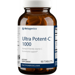 Metagenics Ultra Potent-C 1000 - Ніжна буферна добавка вітаміну С - Добавка для підтримки імунітету* - Аскорбінова кислота - 90 таблеток