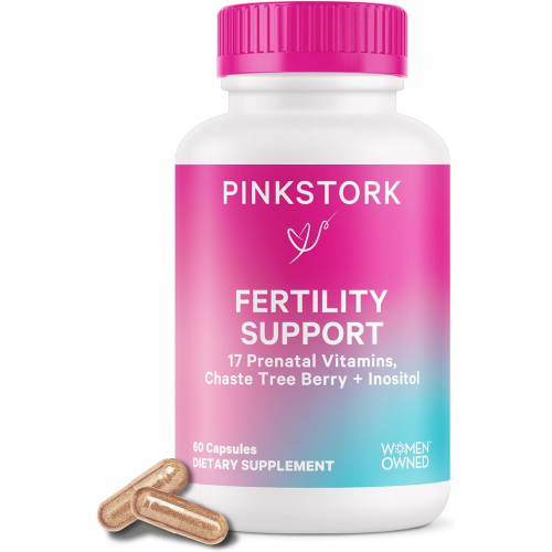 Возможно, вы имели в виду: Pink Stork Fertility Supplements for Women - Prenatal Multivitamin with Ovulation, Conception, & Hormone Balance Support - 17 Vitamins & Inositol, Ashwagandha, and Vitex - 60 Capsules