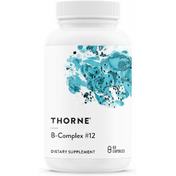 THORNE B-Complex #12 — Комплекс витаминов B с активным B12 и фолатом — 60 капсул