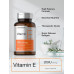 Horbäach Вітамін Е добавка | 200 МО (90 мг) | 200 м'яких желатинових капсул | Формула без ГМО та глютену