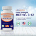 Vitamatic Methyl Vitamin B12 (Methylcobalamin) 10 000 мкг (10 мг) 60 пастилок - чудове джерело вітаміну B12 (2 упаковки)