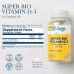 Показан перевод для запроса SOLARAY Super Bio Vitamin D3 in Coconut Oil - D3 Vitamin 5000 IU - Bone Health and Immune Support Supplement - Lab Verified, Made Without Soy, 60-Day Guarantee - 120 Softgels, 120 Servings