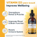 Возможно, вы имели в виду: Vitamin D3 Liquid Drops 5000 IU for Nervous System & Immune Support | Vegan Organic Plant-Based Vitamin D3 for All Ages Supplement | Made in USA | 2 oz 60 Servings 2 Months Supply